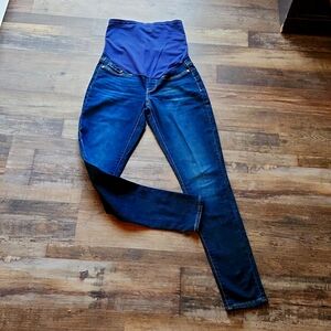 Levi Strauss Maternity ☆ Sz XS ☆ Dark Blue ☆ Signature Ankle Skinny Jeans